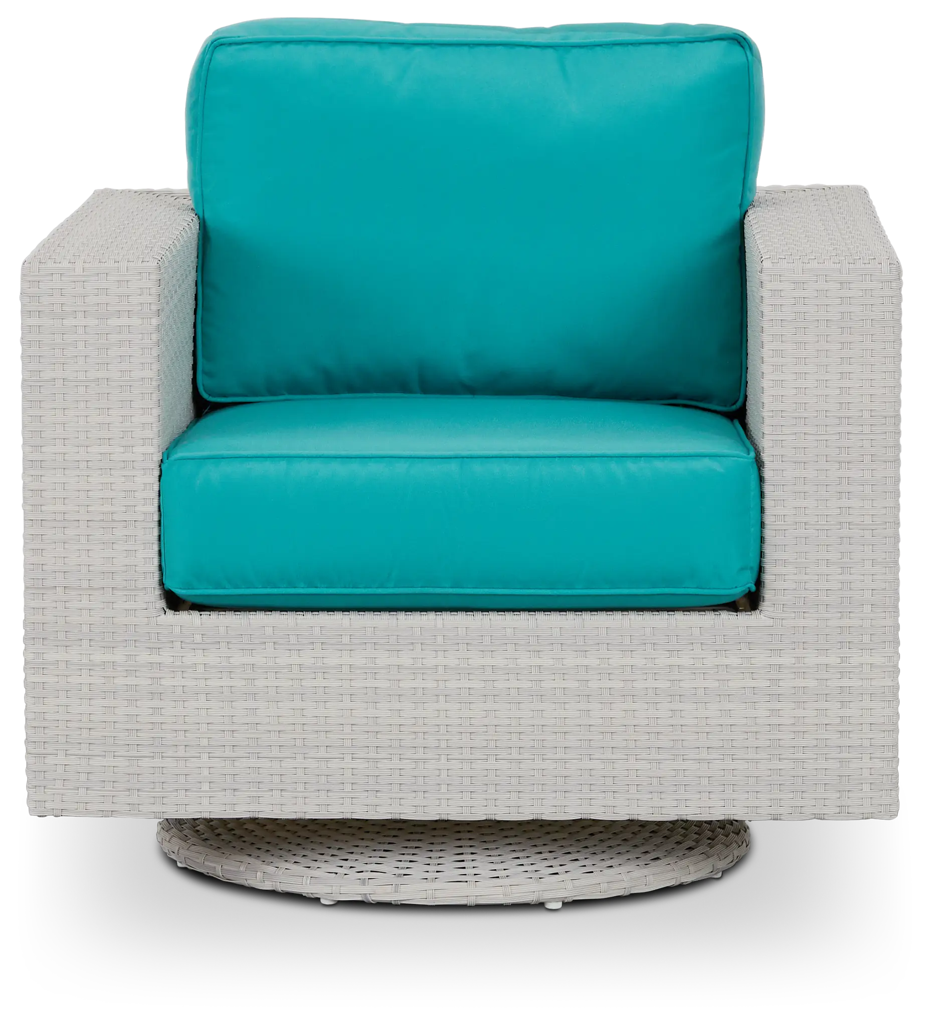 Biscayne Dark Teal Swivel Chair Biscayne Dark Teal Swivel Chair