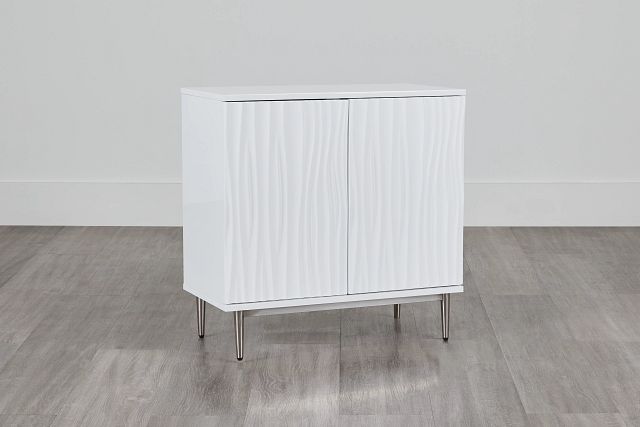 Waves White Two-door Cabinet (0)