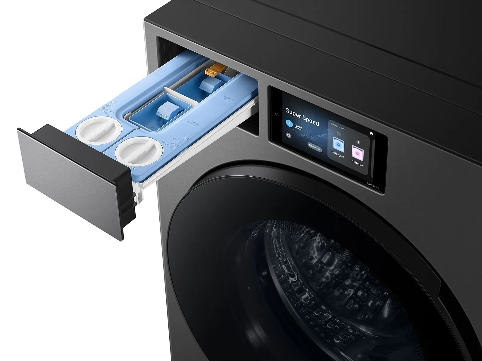 Samsung Bespoke Series Steel Front Load Washer