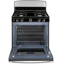 Ge 30 Series Stainless Steel 30" Gas Range