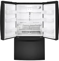 Ge 27 Series Black French Door Refrigerator