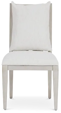Marseilles Light Tone Slat Upholstered Side Chair