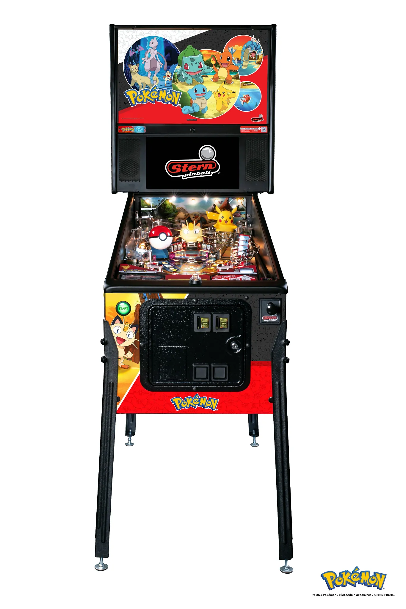 Pokemon Pro Pinball Machine