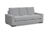 Edgewater Sea Lane Dark Blue 84" Sofa W/ 3 Cushions