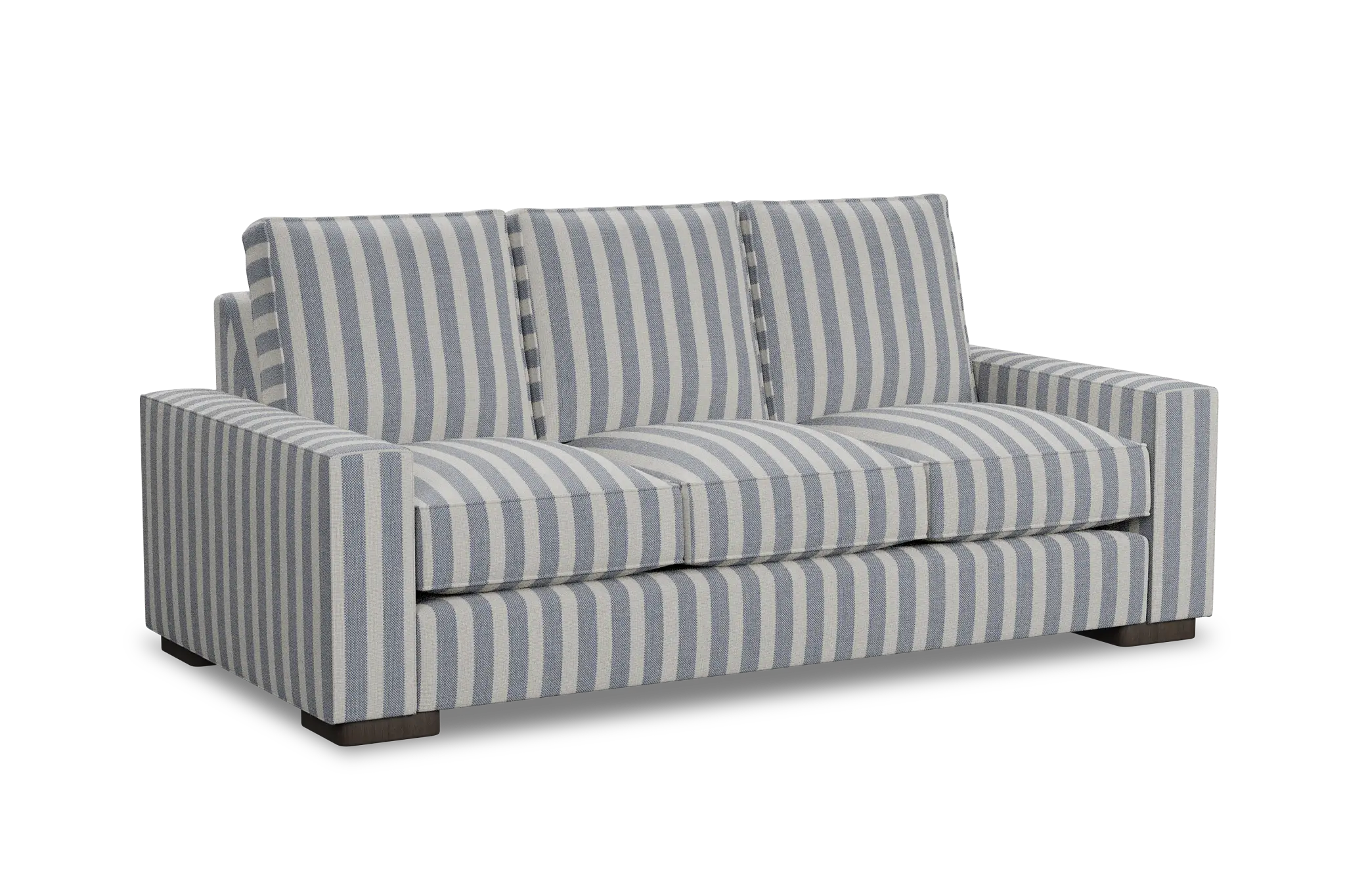 Edgewater Sea Lane Dark Blue 84" Sofa W/ 3 Cushions Edgewater Sea Lane Dark Blue 84" Sofa W/ 3 Cushions
