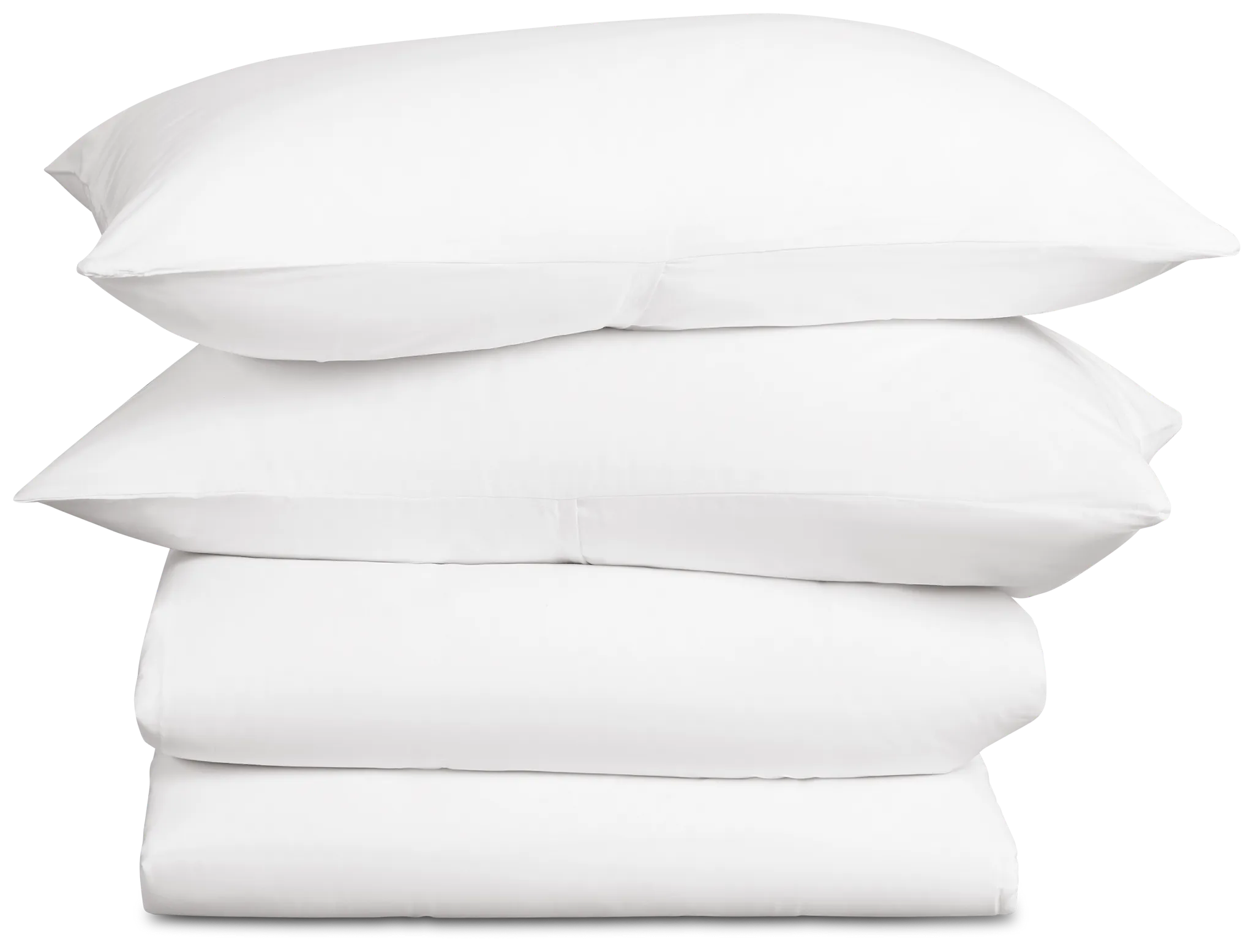 Rest & Renew Cotton Sateen White 300 Thread Duvet Set