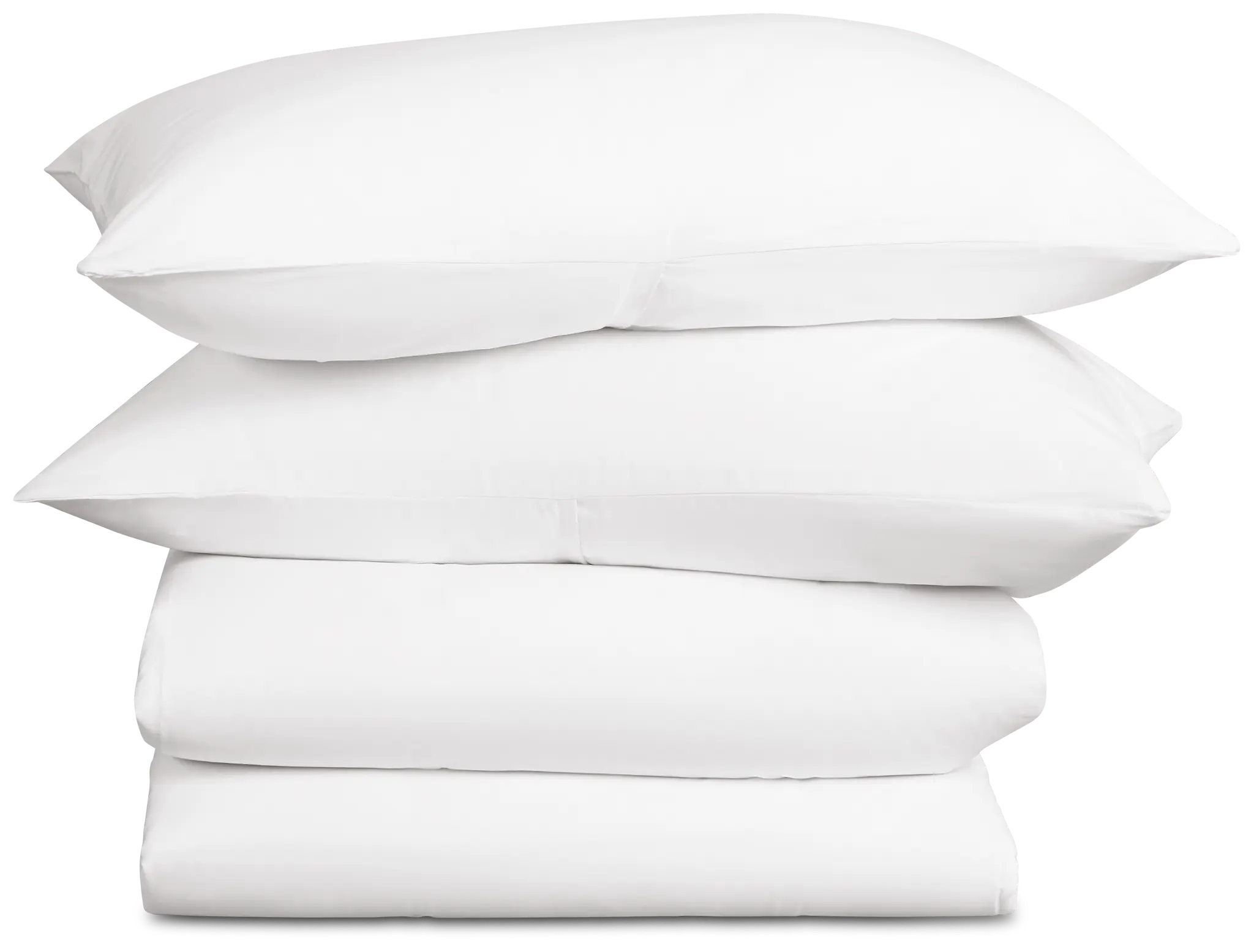 Rest & Renew Cotton Sateen White 300 Thread Duvet Set Rest & Renew Cotton Sateen White 300 Thread Duvet Set