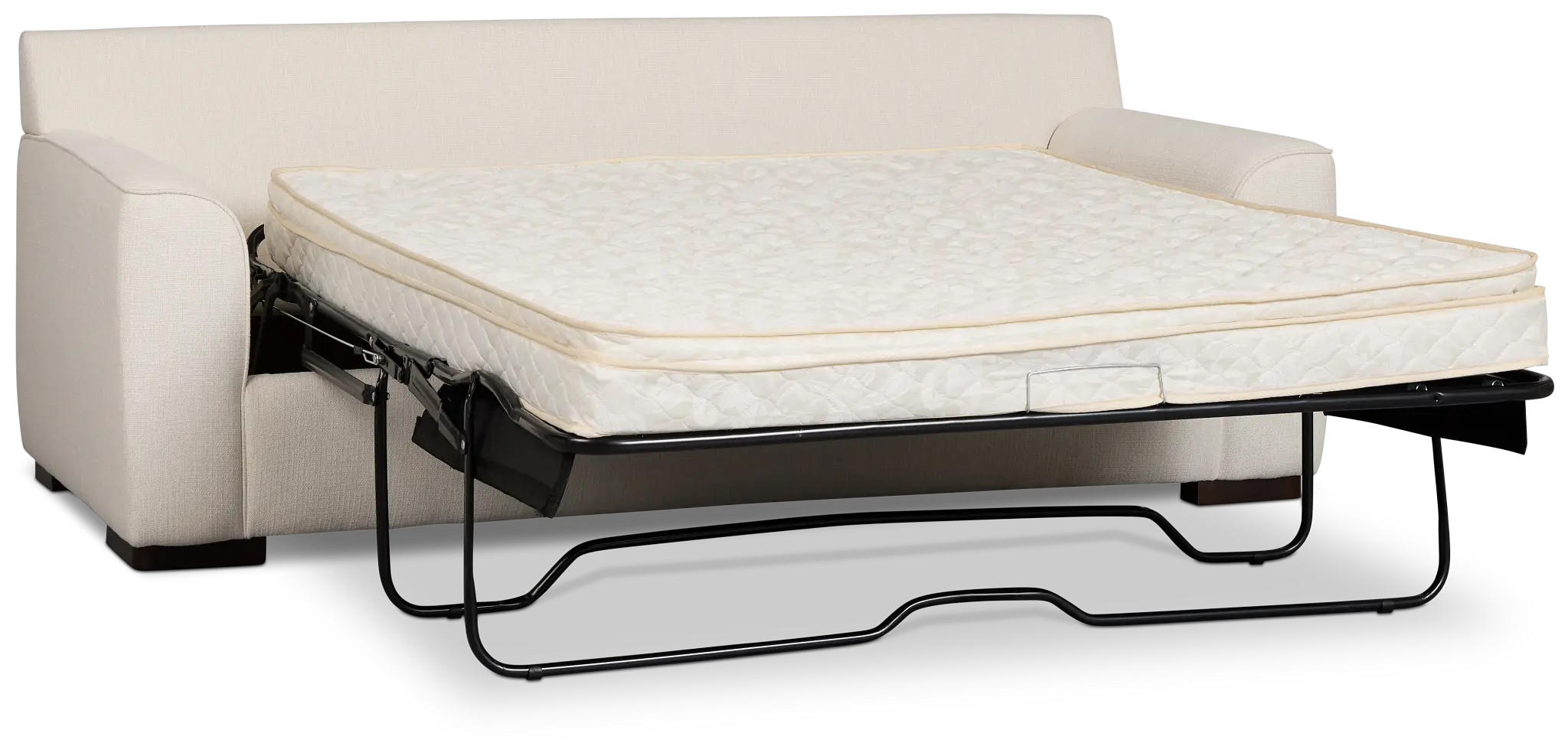 Sinclair Light Beige Fabric Innerspring Sleeper Sinclair Light Beige Fabric Innerspring Sleeper