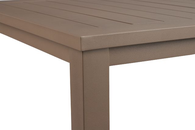 Raleigh Taupe 81" Rectangular Table