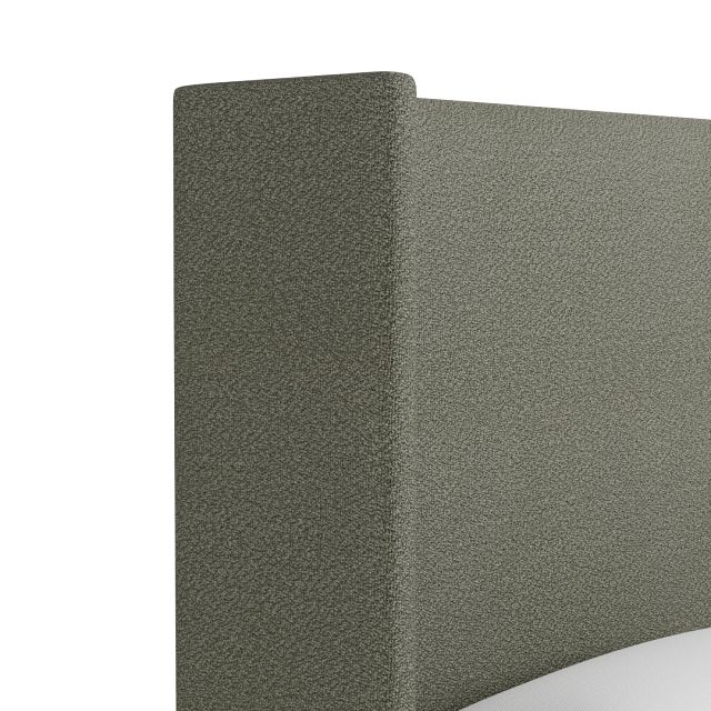 Captiva Sutton Green 60" Upholstered Shelter Bed