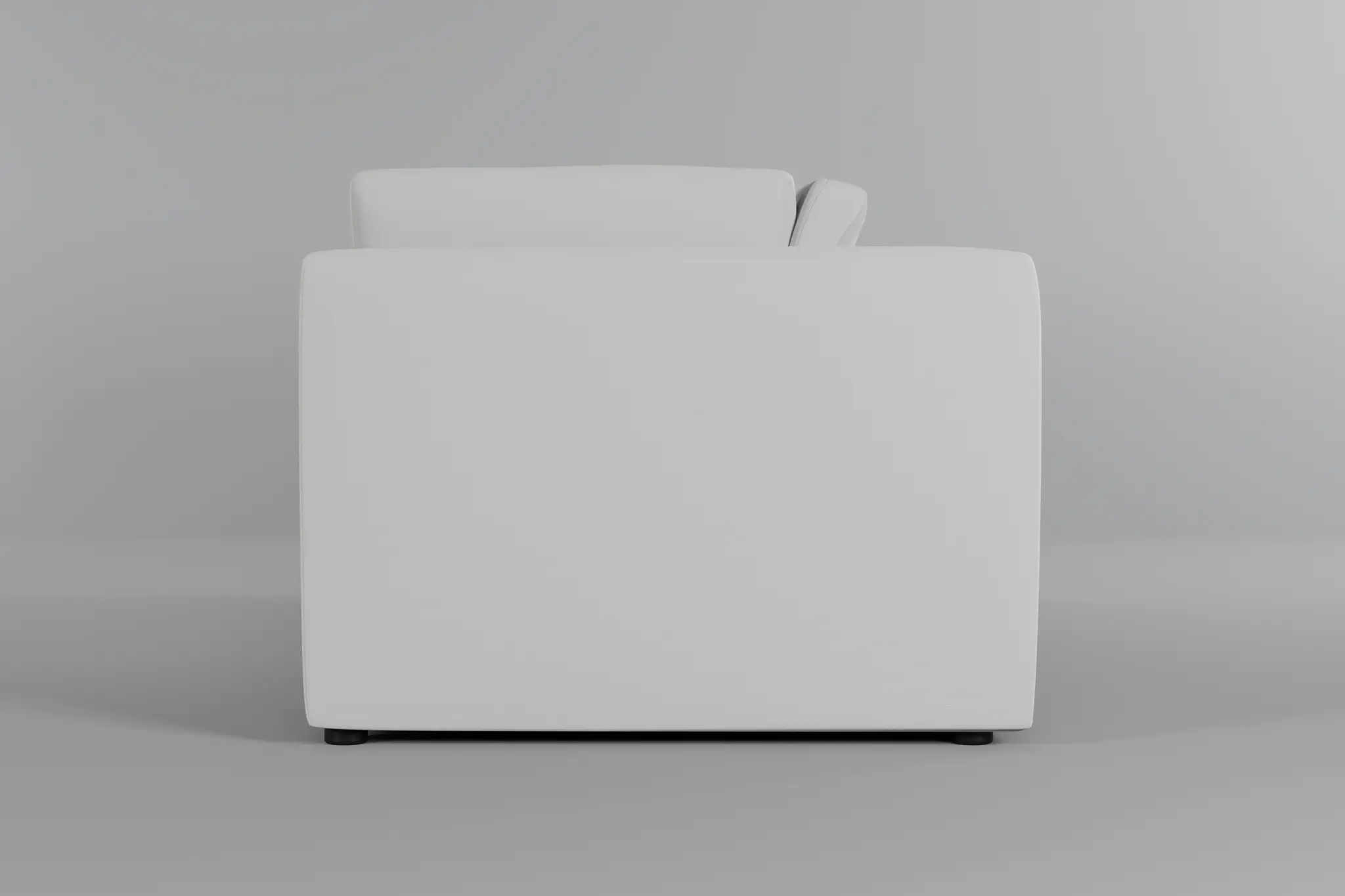Destin Suave White Fabric 2-piece Modular Sofa Destin Suave White Fabric 2-piece Modular Sofa