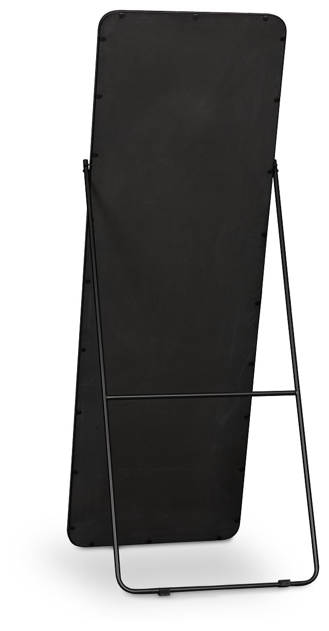 Sumi Black Floor Mirror