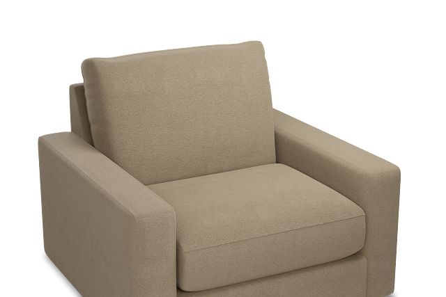 Edgewater Elite Taupe Swivel Chair