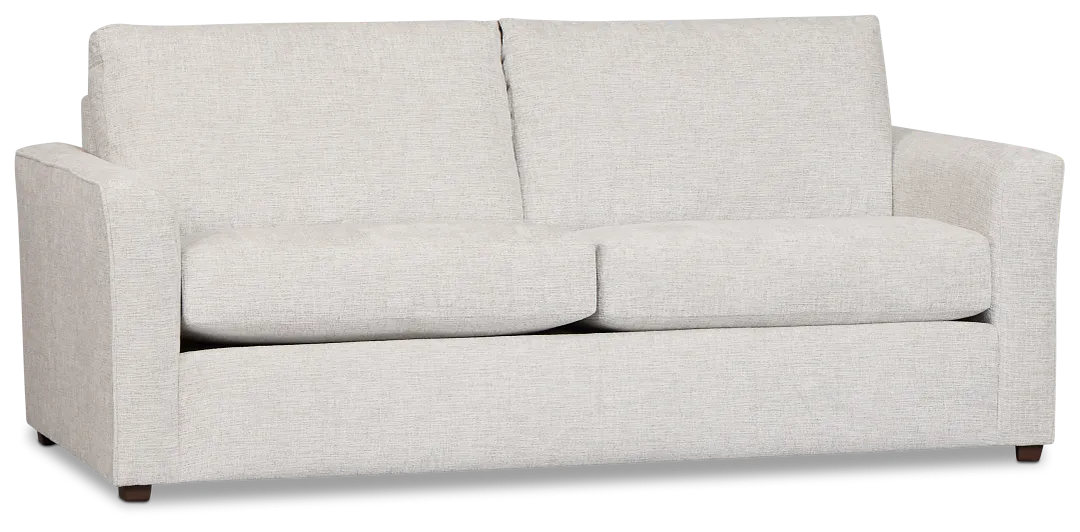 Miller Light Gray Fabric Sofa