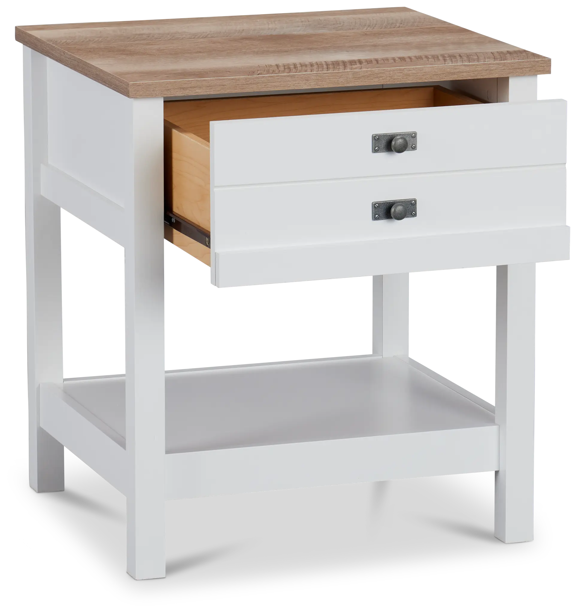 Eliana Light Tone Nightstand Eliana Light Tone Nightstand