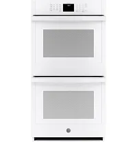 Ge 3000 Series White 27" Double Electric Oven