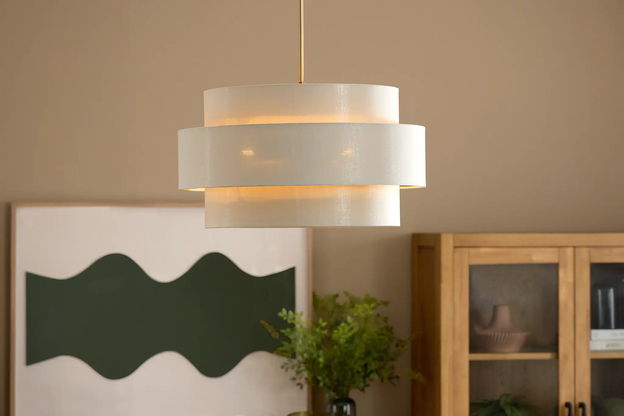 Royce Beige Pendant Royce Beige Pendant