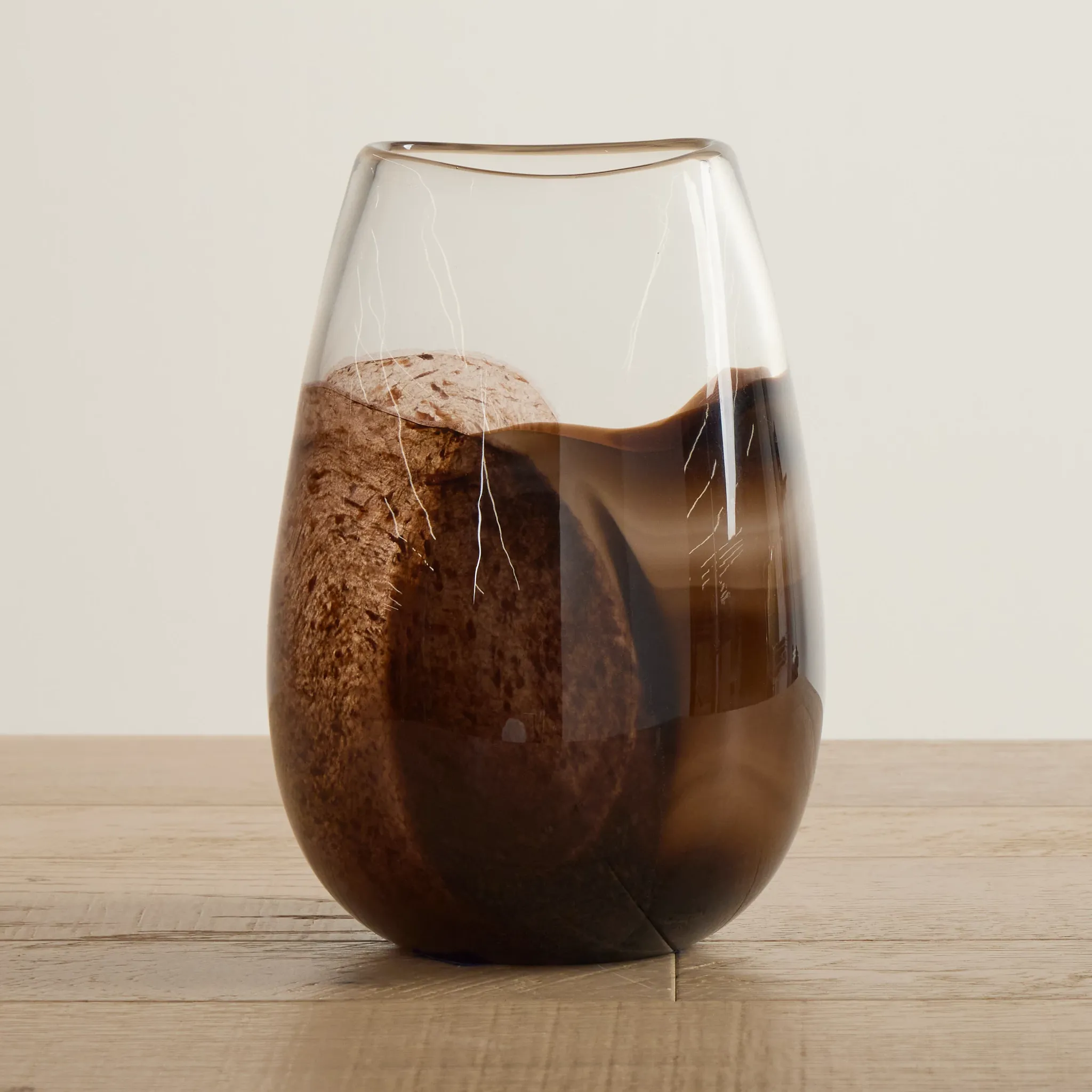 Bohema Brown Small Vase