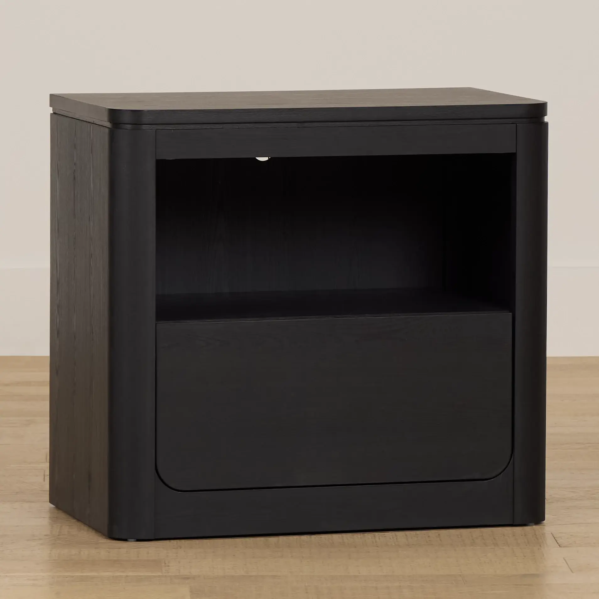 Emory Black Nightstand Emory Black Nightstand