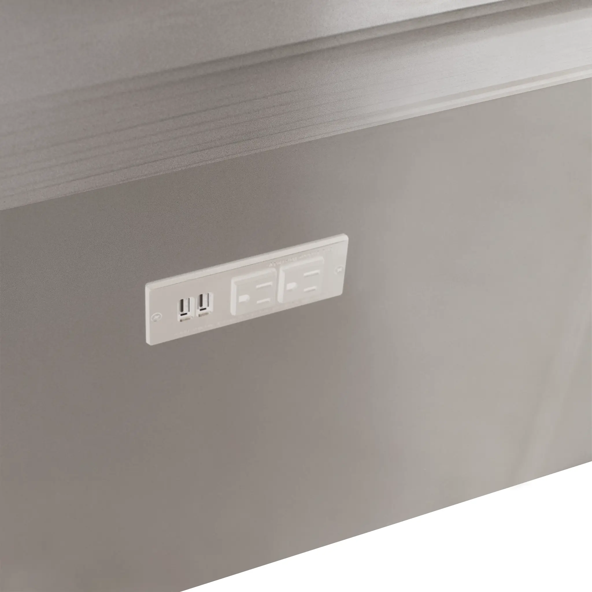 Vegas Gray Vanity & Mirror Vegas Gray Vanity & Mirror