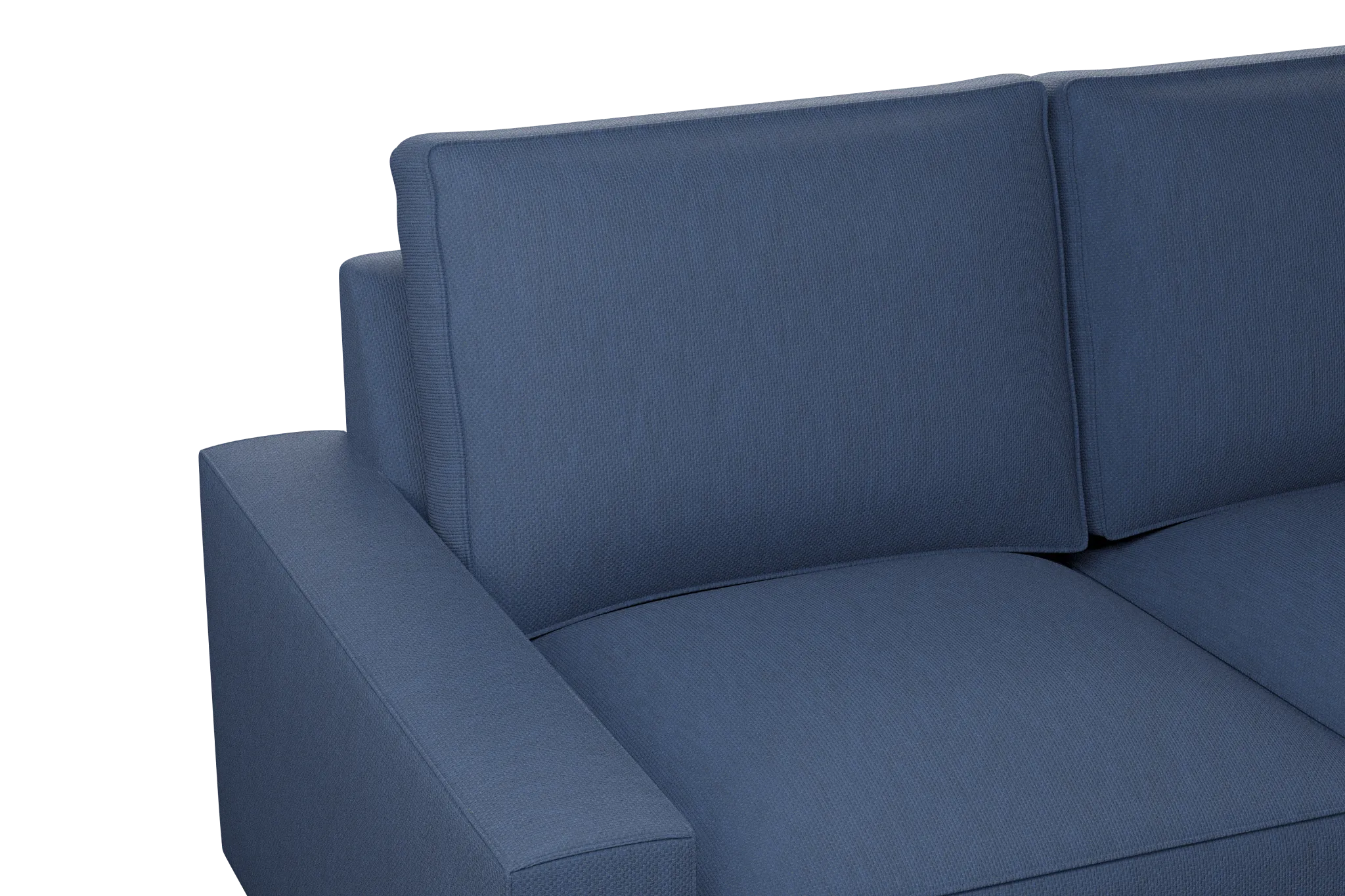 Edgewater Revenue Dark Blue Medium Right Chaise Sectional