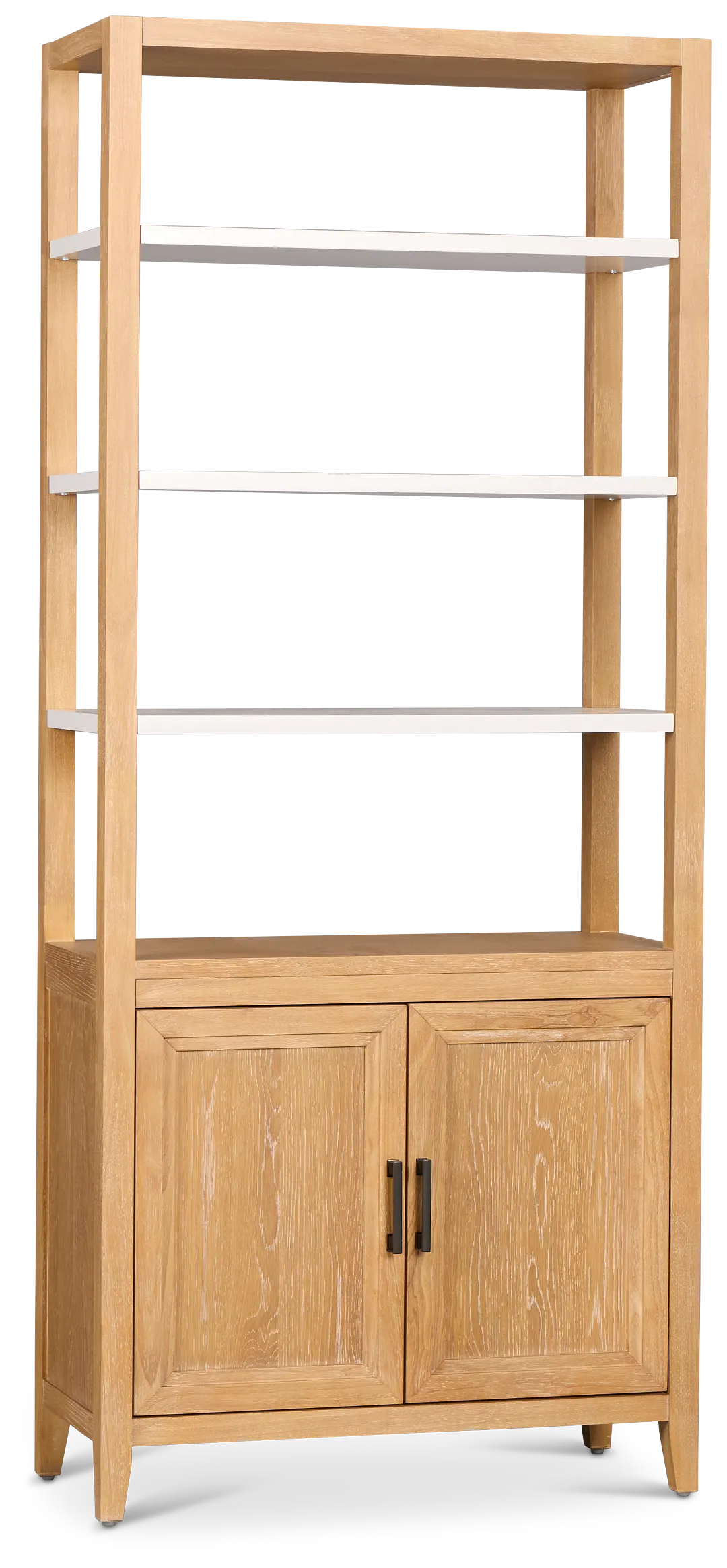 Nantucket Two-tone Door Bookcase