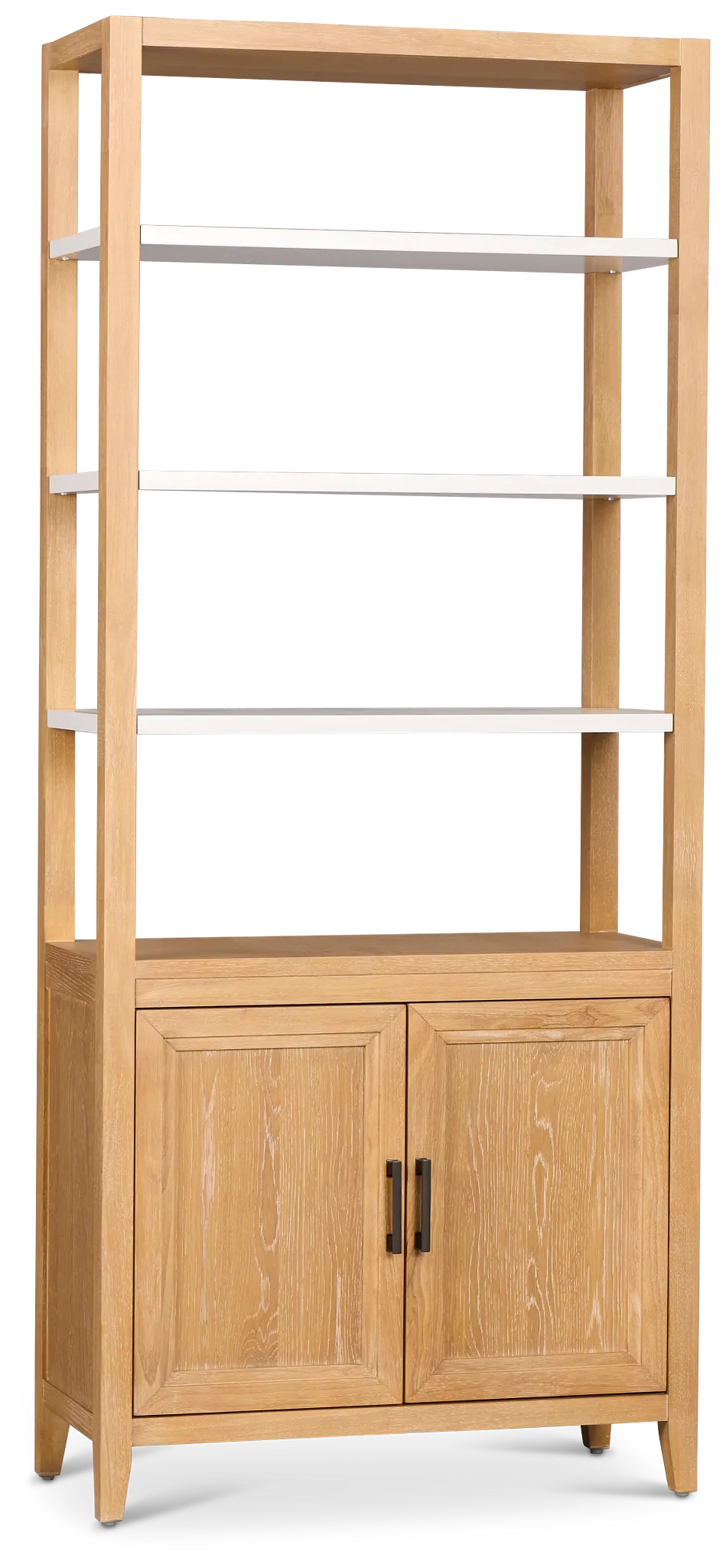 Nantucket Two-tone Door Bookcase