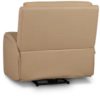Rhett Taupe Micro Power Recliner