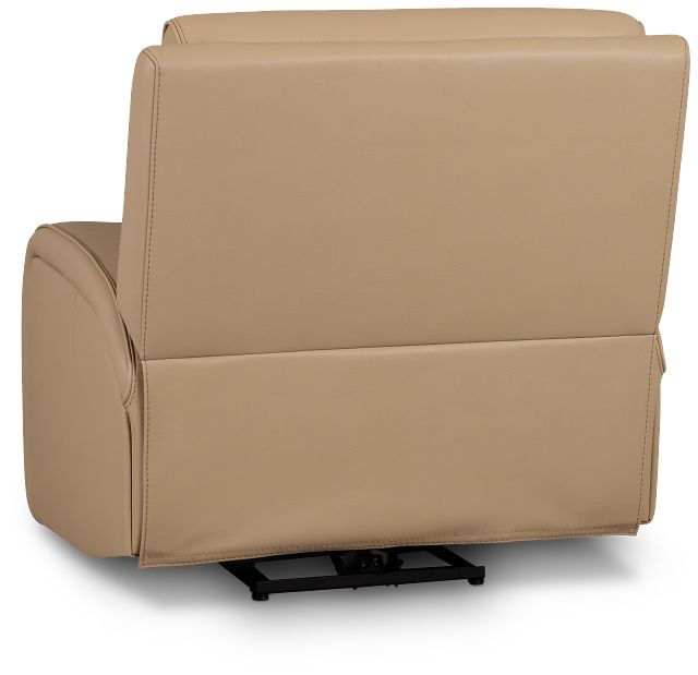 Rhett Taupe Micro Power Recliner