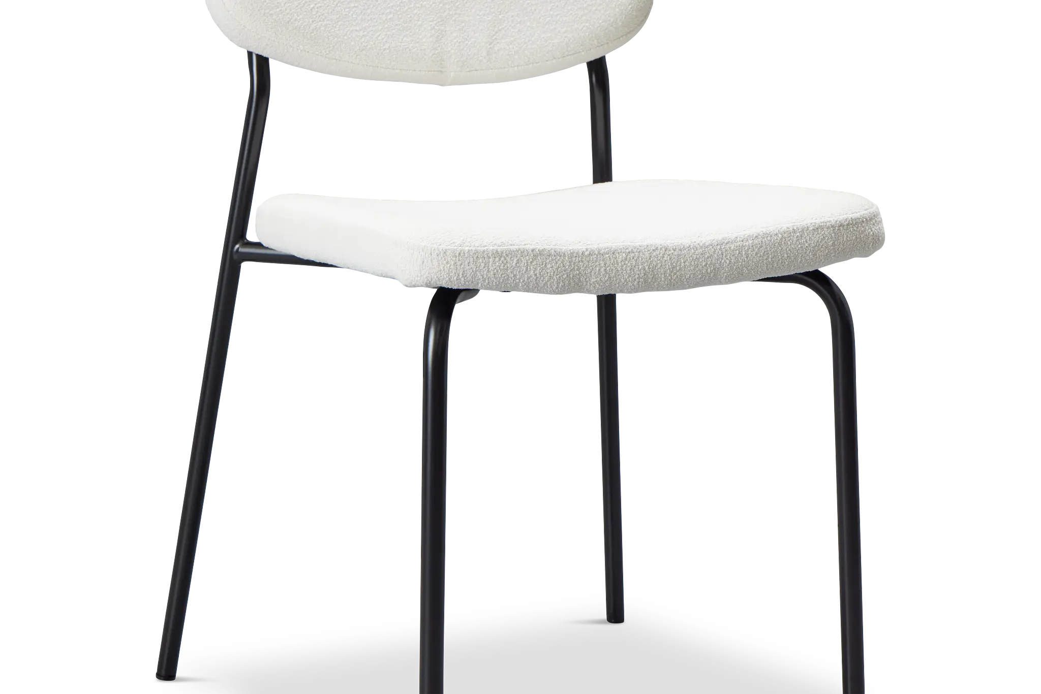 Andover White Upholstered Side Chair Andover White Upholstered Side Chair