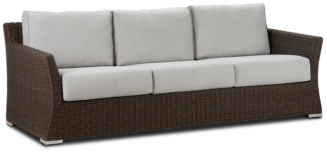 Southport Gray Woven Sofa