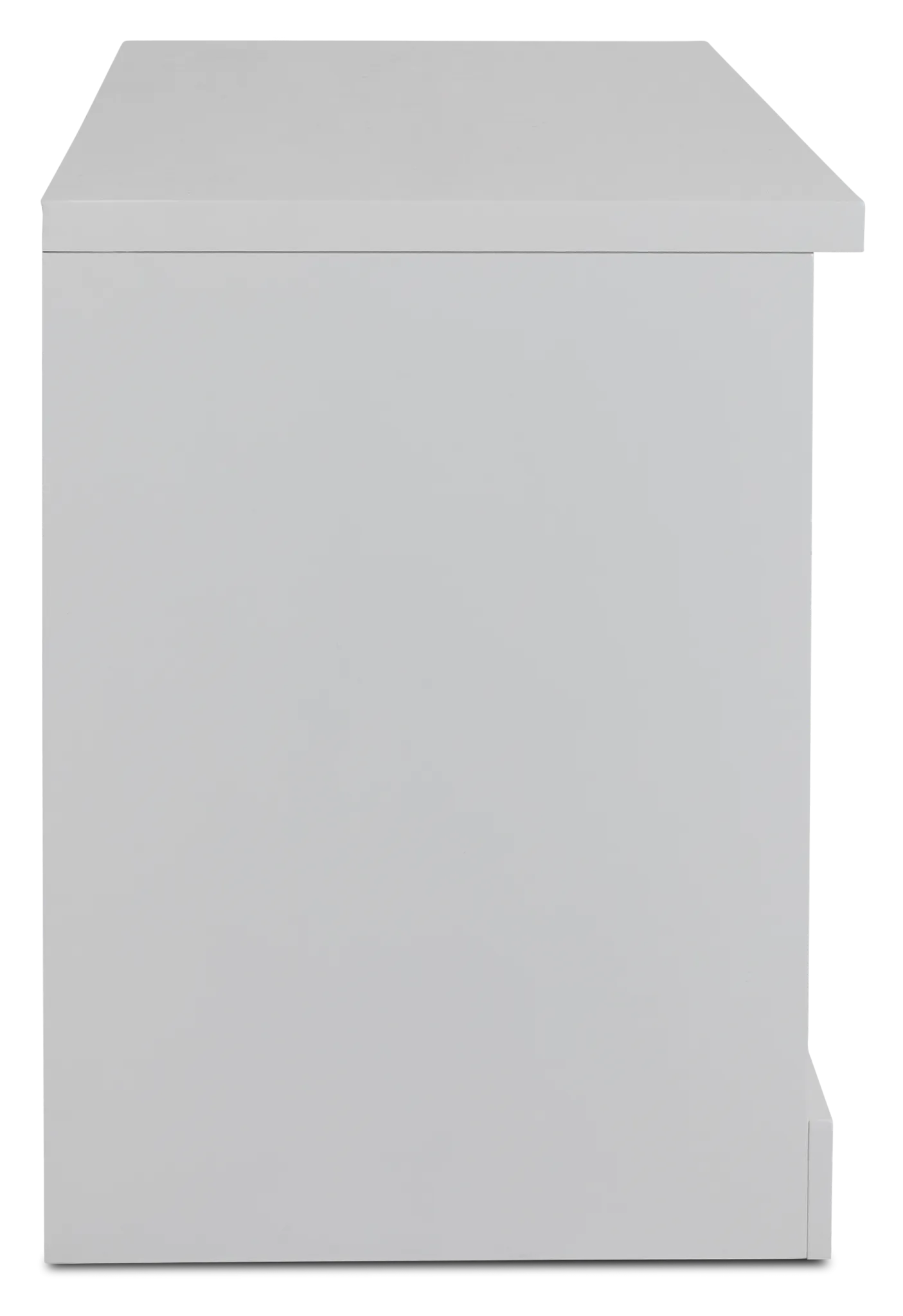 Newport White 76" Tv Stand