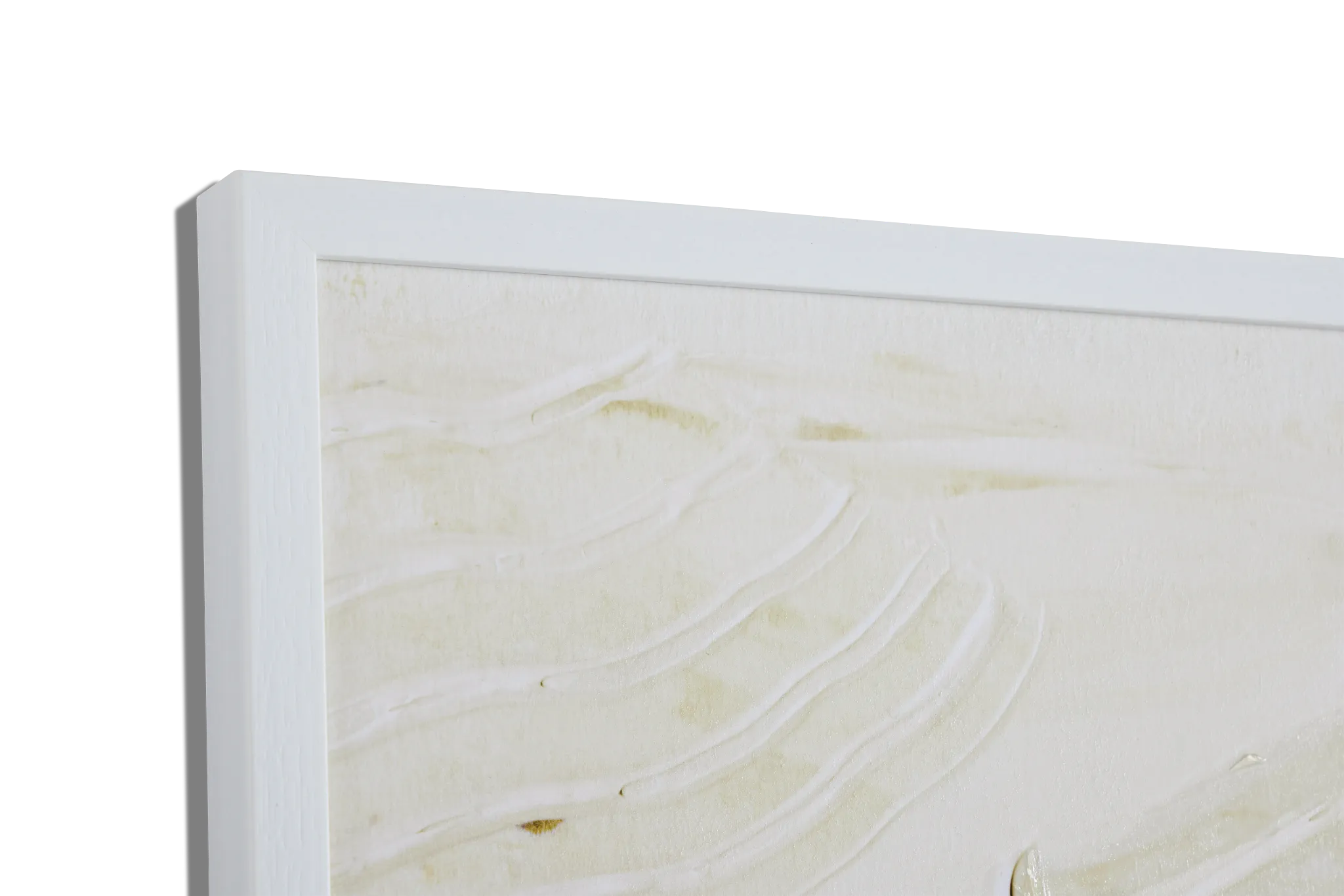 Myra White Framed Wall Art