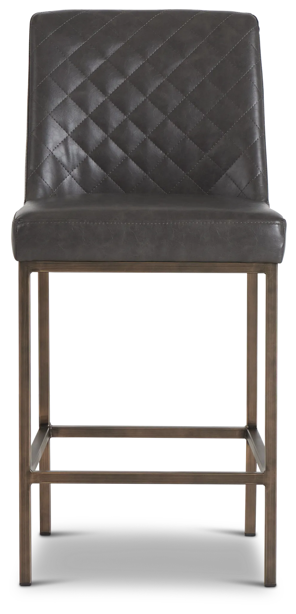 Sierra Dark Gray Bonded Ltr 24" Barstool