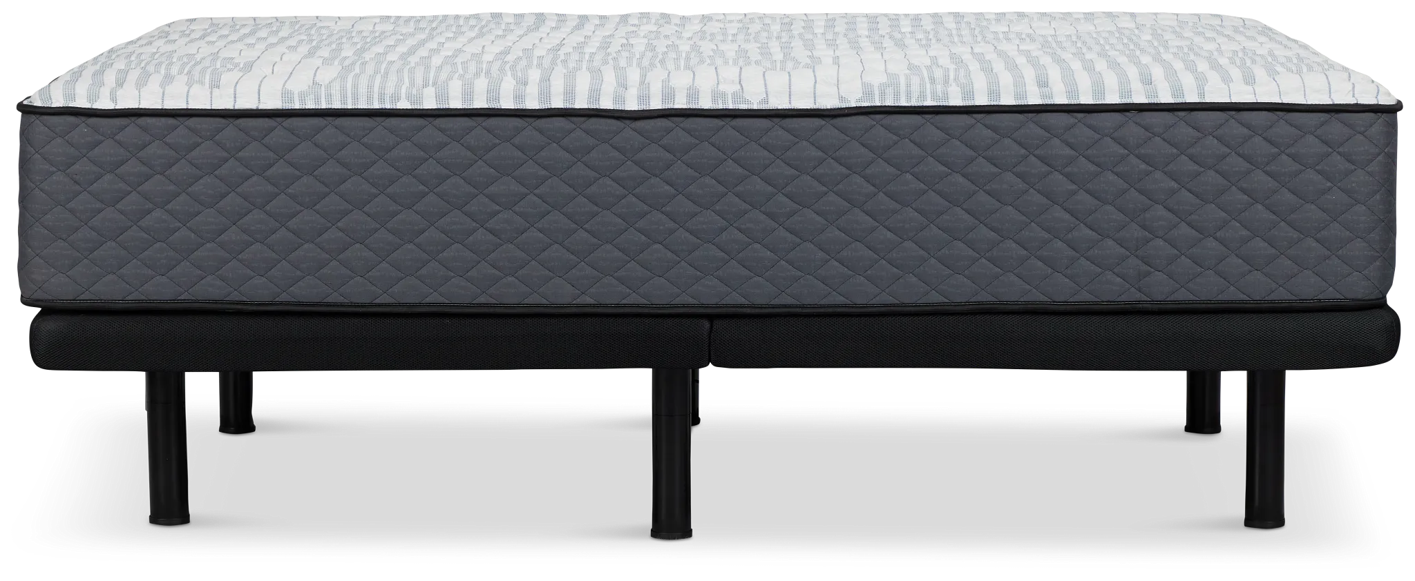 Kevin Charles By Sealy Signature Extra Firm Plus Adjustable Mattress Set