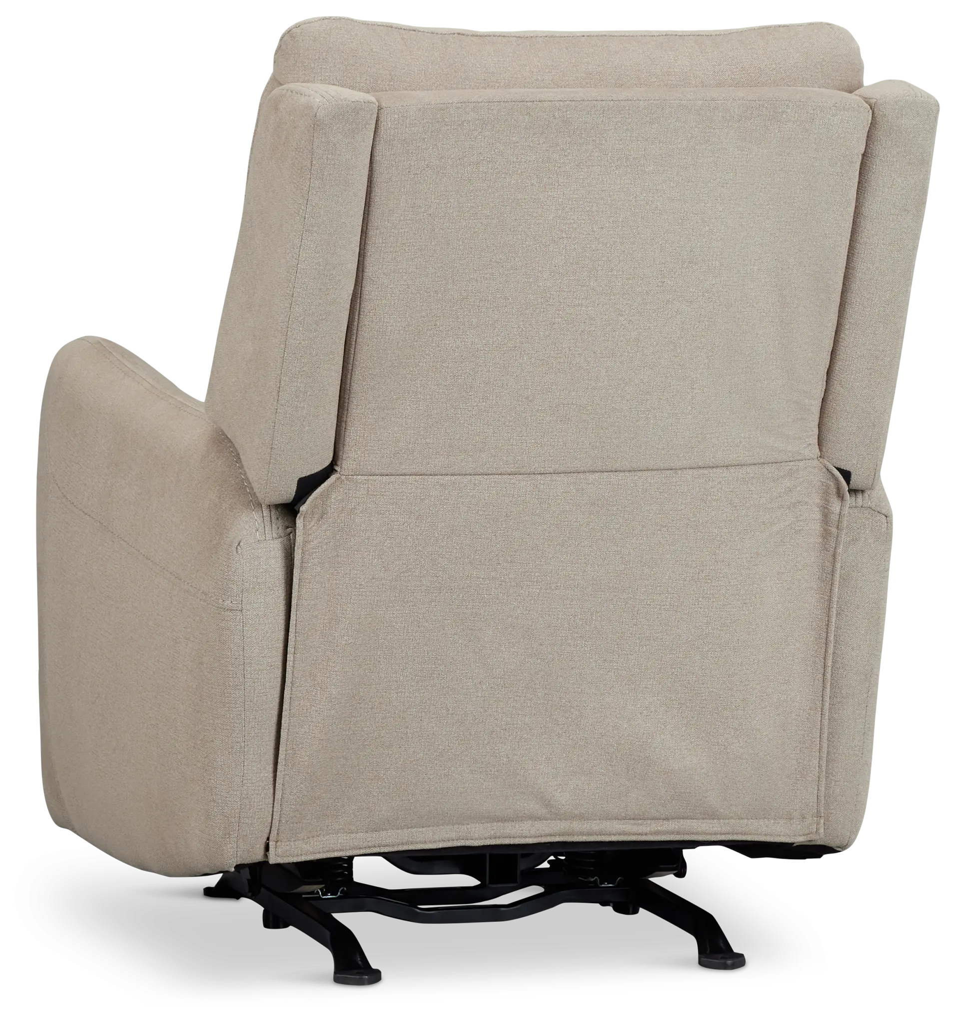 Jonas Khaki Fabric Power Recliner With Heat And Massage Jonas Khaki Fabric Power Recliner With Heat And Massage