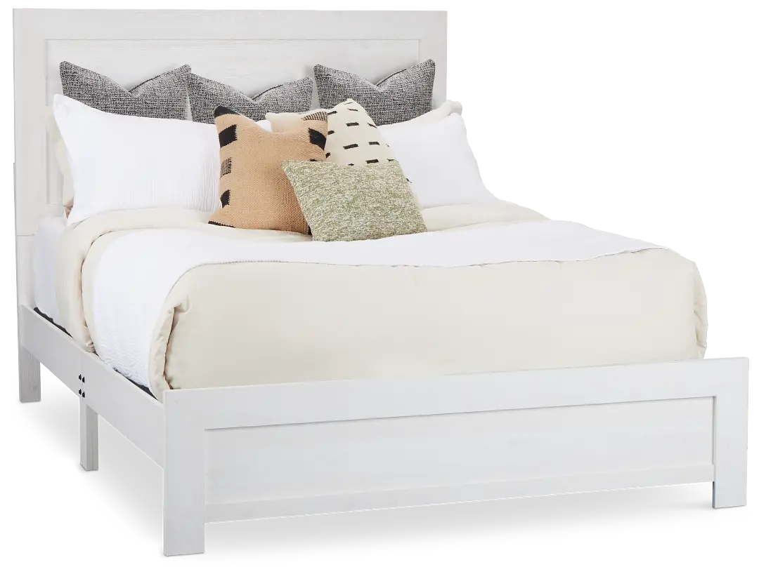 Ollie White Panel Bed Ollie White Panel Bed
