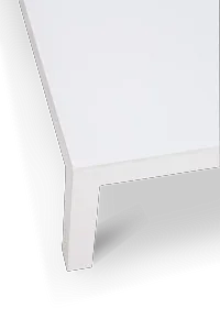 Lisbon2 White Coffee Table