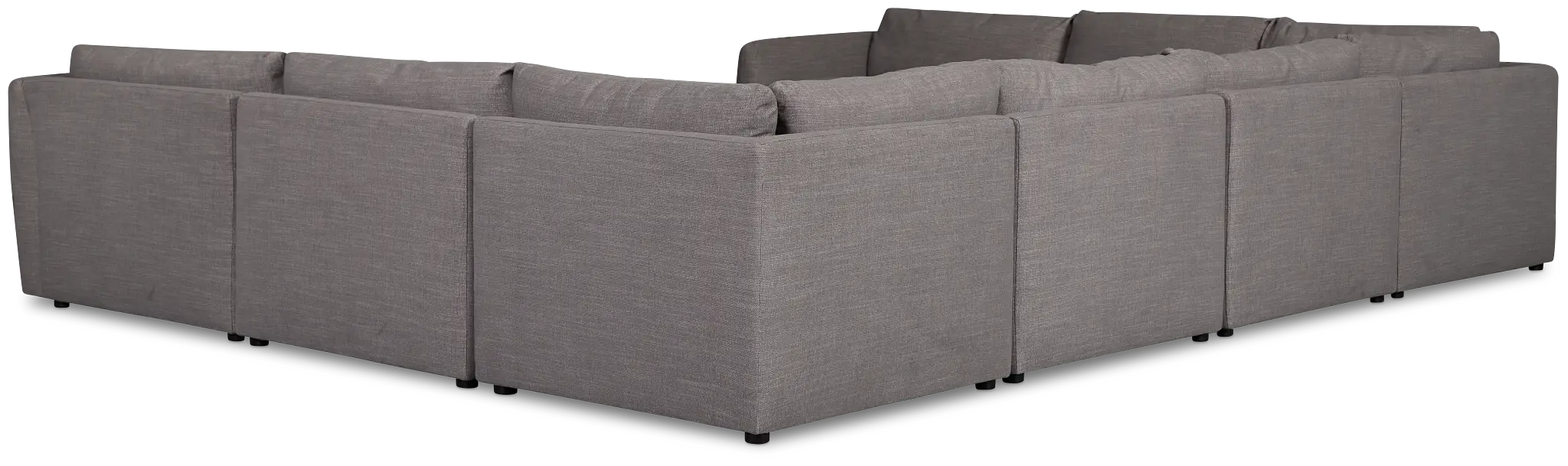 Serena Gray Fabric 8-piece Modular Sectional Serena Gray Fabric 8-piece Modular Sectional