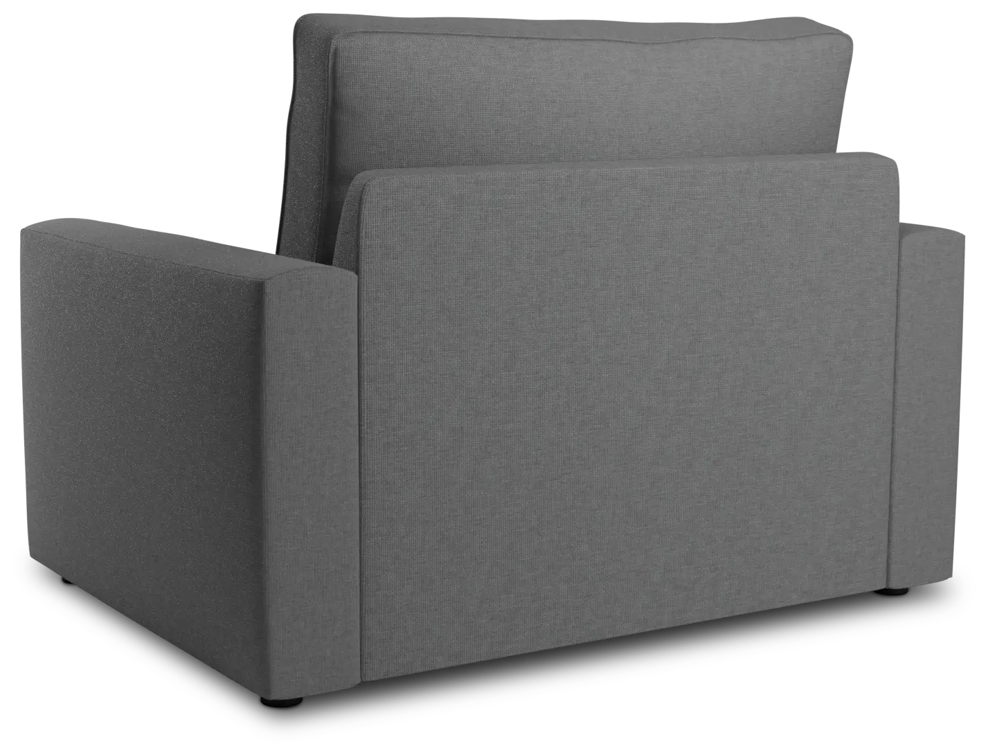 Siesta Suave Gray Fabric Memory Foam Sleeper Siesta Suave Gray Fabric Memory Foam Sleeper