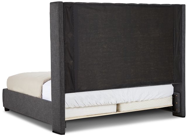 Chatham Dark Gray High Platform Bed