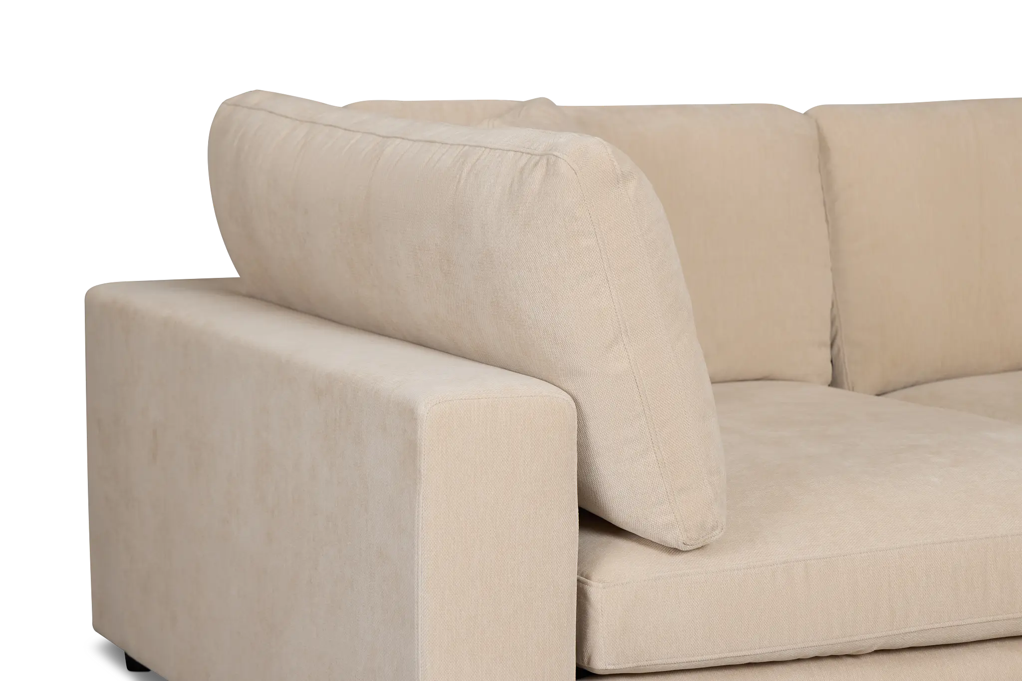 Lounge Light Beige Fabric Double Chaise Sectional Lounge Light Beige Fabric Double Chaise Sectional