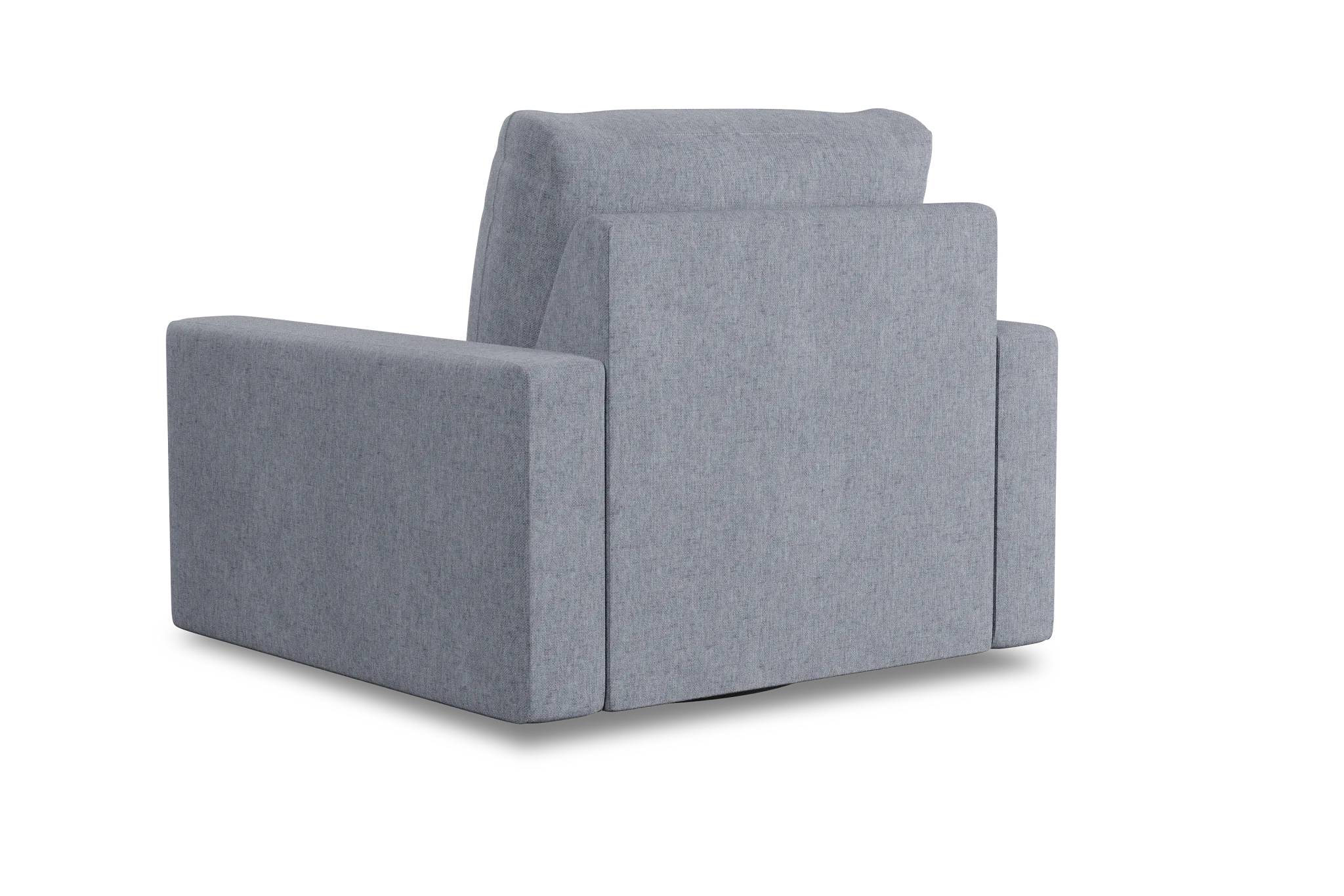 Edgewater Elevation Gray Swivel Chair