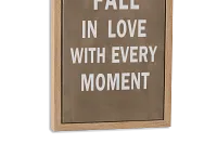 Hope Brown Framed Wall Art