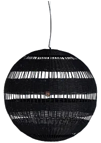 Sasha Black Large Pendant