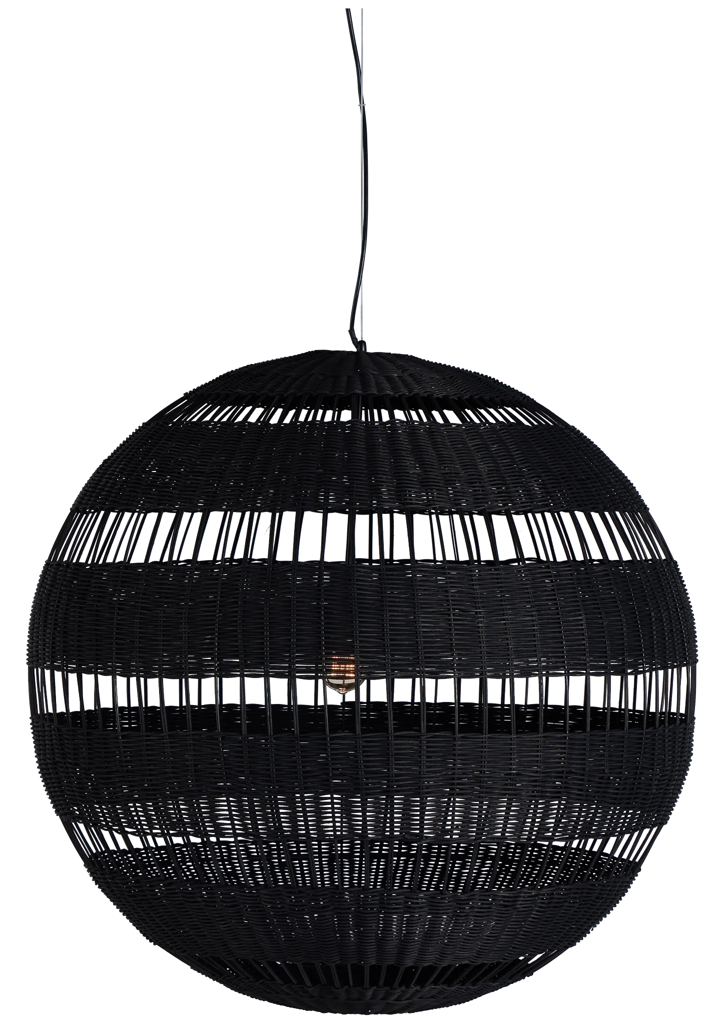 Sasha Black Large Pendant