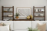Ebony Beige Framed Wall Art