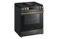 Lg 5833 Series Black Gas Range