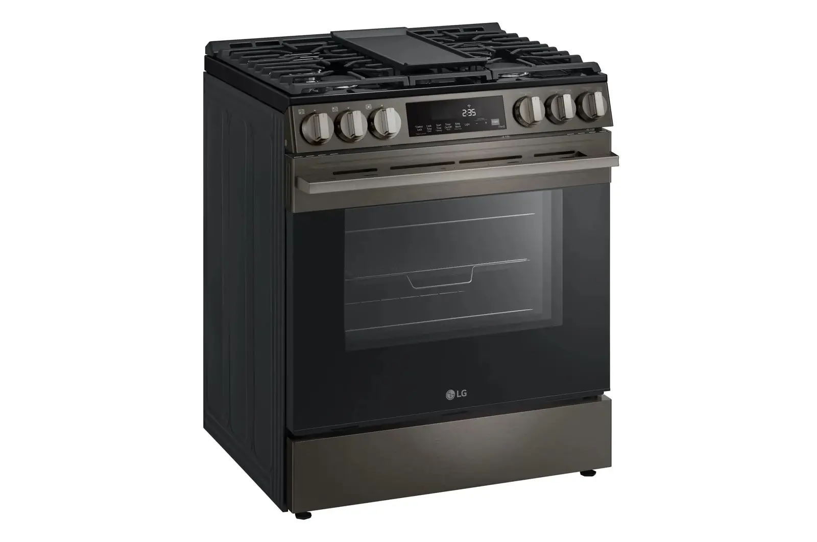 Lg 5833 Series Black Gas Range Lg 5833 Series Black Gas Range