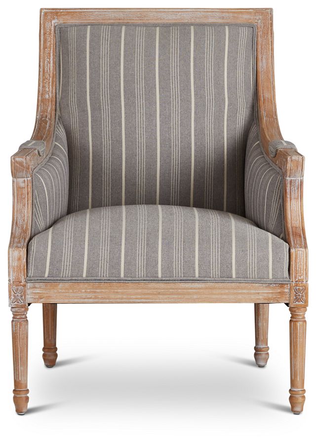 Mckenna Multicolored Fabric Accent Chair